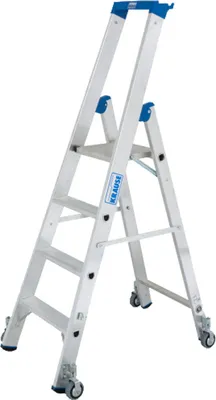 Immagine prodotto di KRAUSE STABILO Professional Stufen-StehLeiter fahrbar 4 Stufen