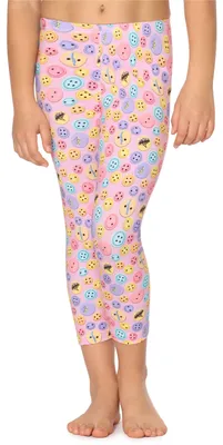Produktbild von Merry Style Mädchen 3/4 Leggings MS10-405(Rosa/Tasten,110)