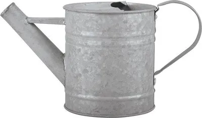 Immagine prodotto di Annaffiatoio in zinco grigio da 0,75 l, 228x106x124 cm, grande