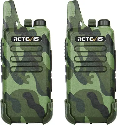 Produktbild von Retevis RT622 Walkie Talkie, 16 Kanäle, Outdoor Mini, VOX, Wiederaufladbares Funkgeräte für Erwachsene mit Großer Reichweite für Radfahren, Camping
