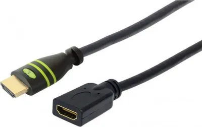 Produktbild von Techly High Speed HDMI Verlängerung mit Ethernet,4K@30Hz, 1,