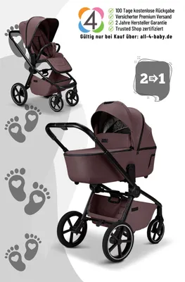 Produktbild von Moon Resea 2.0 Kombikinderwagen, Farbe/Dessin:Tonka