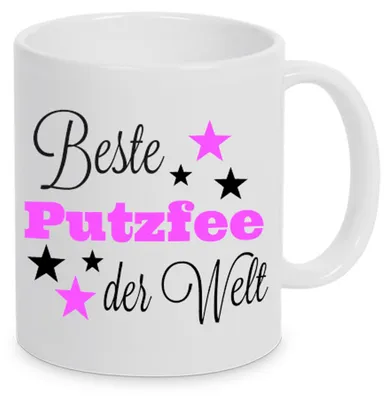 Produktbild von TassenKing™ - Beste Putzfee der Welt - Tasse - Kaffeetasse - Tasse mit Spruch