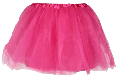 Produktbild von pinkes 80er Jahre Neon Tutu, Größe:XXL