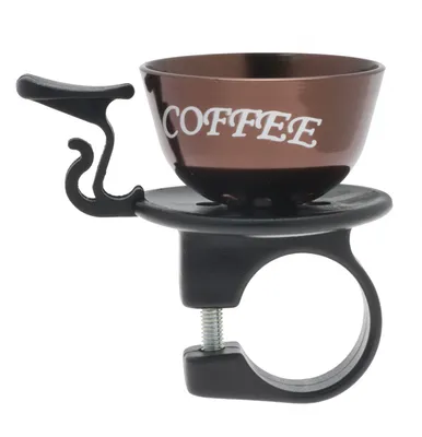 Produktbild von Liix Fahrradklingel Coffee to Ride Bronze