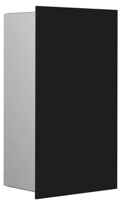 Immagine prodotto di emco asis modules pure : collecteur de déchets modèle encastré, façade en verre, 250 x 436 mm, 975528513, 975528513