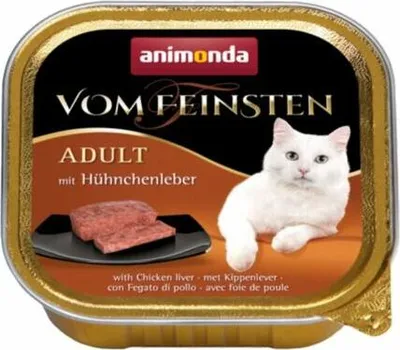 Immagine prodotto di Animonda Vom Feinsten Classic Adult Fegato di pollo 100 g - Cibo umido per gatti