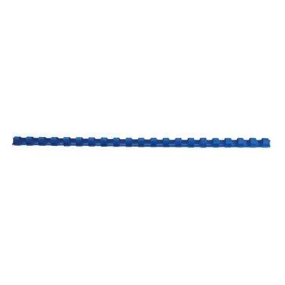Produktbild von GBC CombBind Plastikbinderücken, blau, 10mm (100), Blau, 65 Blätter, Polyvinylchlorid (PVC), A4, 100 Stück(e)