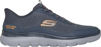 Zdjęcie produktu dla Skechers Sneakers 233047-CCOR in Gray Mesh/Orangepoliuretan color size 39