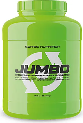 Produktbild von Scitec Nutrition Jumbo 3520g Gainer Erdbeer Geschmack