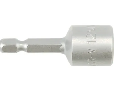 Produktbild von Bithalter 1/4“ (6,3mm) 12x48mm, magnetisch