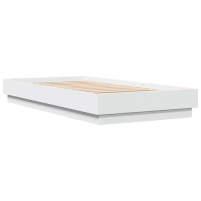 Produktbild von Bettgestell Weiß 75x190 cm Holzwerkstoff