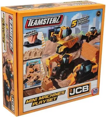 Produktbild von TEAMSTERZ JCB 5 Minimaschinen + Sand 1417259