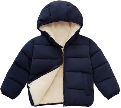 Productafbeelding van Currero Winterjas Jongens Marineblauw 1-2Y