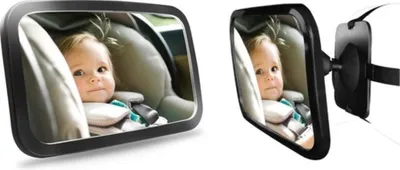 Produktbild von Babyspiegel Babyspiegel zur Beobachtung im Auto - 360° Sicht, sichere Montage