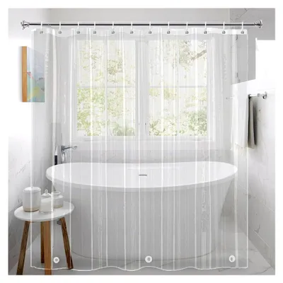 Produktbild von Transparenter Duschvorhang, 180x200cm, Wasserdicht