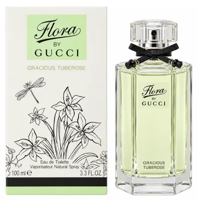 Produktbild von Gucci Flora Gracious Tuberose 100ml, Frauen, 100 ml, Nicht nachfüllbare Flasche, Violett, Violet leaves, Tuberose