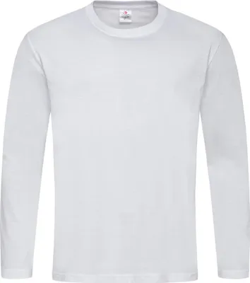 Immagine prodotto di Stedman ST2500 | Maglietta classica a maniche lunghe da uomo - Colore: Bianco - Taglia: M