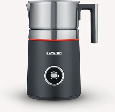 Produktbild von Milchaufschäumer elektrisch Induktion SEVERIN Spuma 700 Plus SM 3587 45° - 65°C SM 3587 aus Kunststoff, schwarzsilber Spuma Milchaufschaeumer Elektrisch Induktion Milchaufschaeumer Milchaufschäumer Elektrisch Milchaufschäumer Milchaufschäumer Induktion