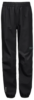 Produktbild von Jack Wolfskin Uni Kinder Rainy Days Pants K Regenhose, Schwarz, 116 EU