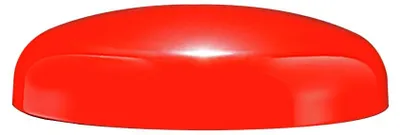 Produktbild von WESCO Ersatzdeckel B1358531-02 mit Scharnier für BASEBOY ROT Abfalleimer / Austauschdeckel