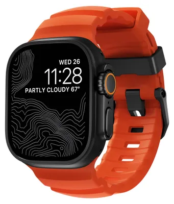 Immagine prodotto di Nomad Rocky Point Band, nero/magma - AW 49/45/44/42mm