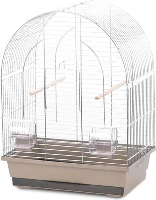 Produktbild von Duvo+ Vogelkäfig Natural Lusi mokka/zinc