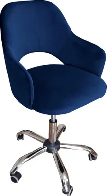 Obrázok produktu pre Kreslo IZMA VELVET námornícka modrá