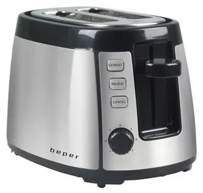 Produktbild von Beper BT.110 Toaster, Materialmixgehäuse, Stoppfunktion, Auftaufunktion