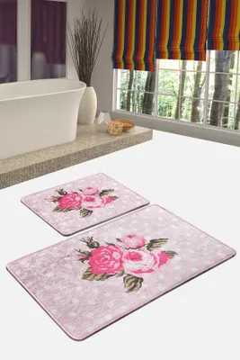 Imagen del producto de Mijolnir, Monet - CHL2476, Alfombra de baño, 700 gr/m², 100% tejido de felpa