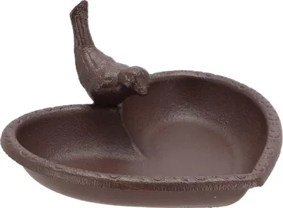 Obrázek produktu pro Litinové krmítko pro ptáky, pěkné srdce