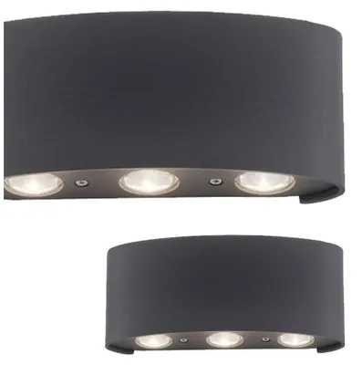 Zdjęcie produktu dla Lampa natynkowa ścienna LED 6x0,8W CARLO 9488-13 Paul Neuhaus