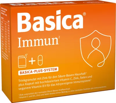 Zdjęcie produktu dla Basica Immune granulki do picia + kapsułka na 7 dni 7 szt