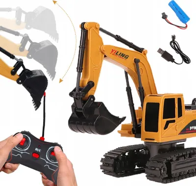 Obrázok produktu pre Diaľkové Ovládanie Rýpadlo Rc Stavebný Stroj Auto Auto 1:24