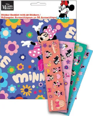 Zdjęcie produktu dla Disney Minnie Stickeralbum mit 50 Stickern