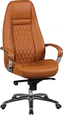 Produktbild von Amstyle Bürostuhl AUSTIN Echtleder Caramel Chefsessel Schreibtischstuhl Leder
