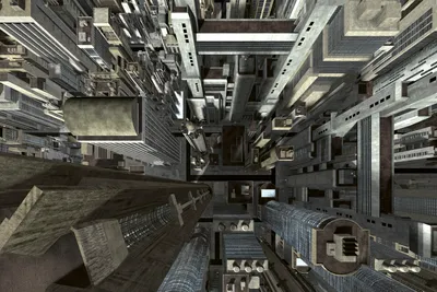 Produktbild von Fototapete - Skyscrapers 375x250cm - Vliestapete