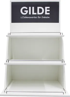 Produktbild von Gilde MDF Warenträger 3 Ebenen Höhe: 70.00 cm Breite: 43.50 cm Tiefe: 40.00cm 91230