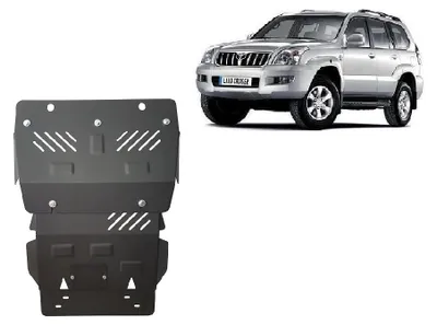 Obrázok produktu pre Ochranný kryt spodnej časti motora pre vozidlá Toyota Land Cruiser J120 s motorom 3.0 alebo 4.2 D, vyrobené v rokoch 2002 - 2009