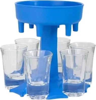 Image de Verk 15983 Distributeur d'alcool + 6 shots couleur