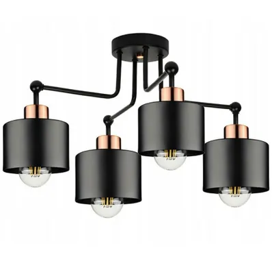 Zdjęcie produktu dla Apt Zd131 Lampa Sufitowa, Żyrandol, 4-Ramienna