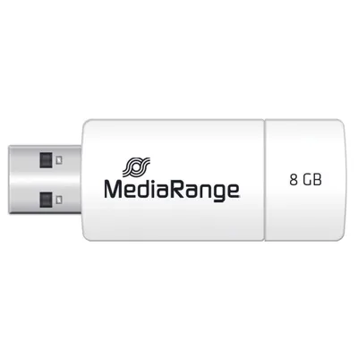 Image de MediaRange Clé USB 8GB USB 2.0 Slider bleu