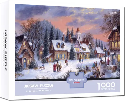 Image de Puzzle 1000 pièces, puzzle adulte, puzzle coloré pour adultes et enfants à partir de 14 ans, zone de soutien A-F- 70x50cm