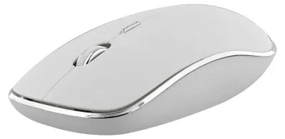 Image de TNB MWRUBBY1 - RUBBY - Souris optique 1600dpi sans fil silencieuse - blanc/silver