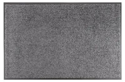 Produktbild von Schmutzfangmatte ZANZI 60x90cm Dunkelgrau robuste Türmatte aus Recyclingmaterial, Größen