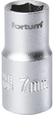 Productafbeelding van FORTUM steeksleutel, 1/4 inch, 7 mm, lengte 25 mm
