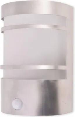 Produktbild von vidaXL Außenwandlampe mit Sensor Edelstahl