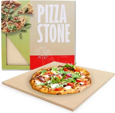 Produktbild von Famanu Pizzastein 42,5 × 42,5 cm - für Cozze Pizzaofen