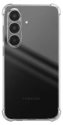 Productafbeelding van Akashi, beschermhoes voor de Galaxy A17, siliconen, schokbestendig, verstevigde hoeken, transparant