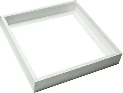 Immagine prodotto di Telaio di supporto 30x30 cm - Bianco - per pannelli LED - completo di materiale di fissaggio